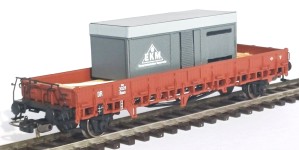 Loewe 2465 - H0 - Großkompressor VEB Kompressor Bannewitz, 120 mm